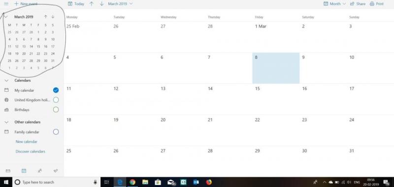Outlookの古いイベントをカレンダーに表示するにはどうすればよいですか